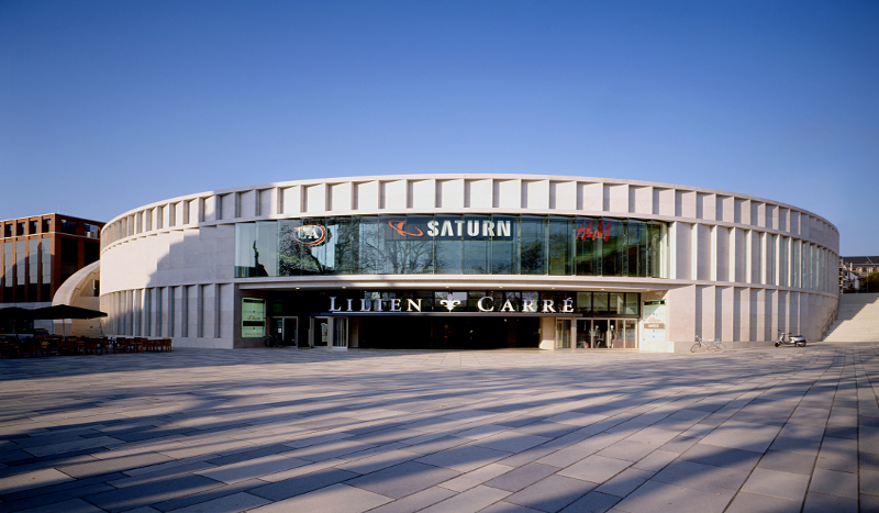Shop-Fassaden - Einkaufszentrum Lilien-Carré in Wiesbaden